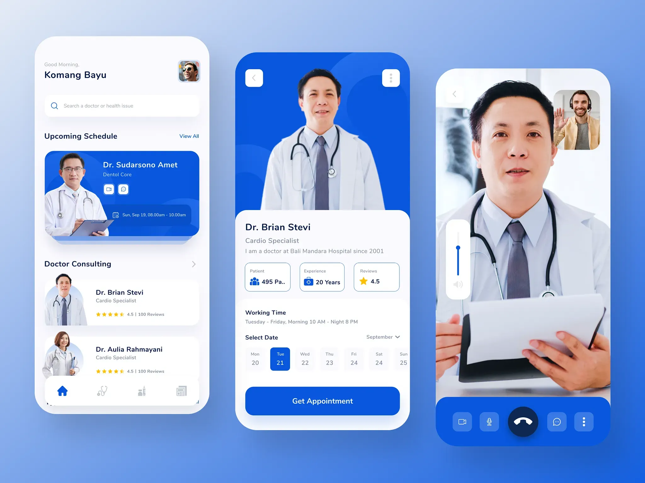Desain aplikasi booking dokter