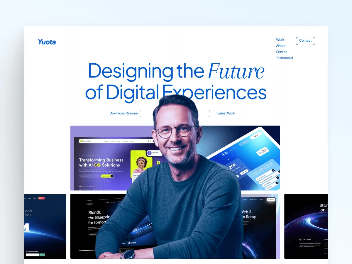 Website agensi digital Yuota